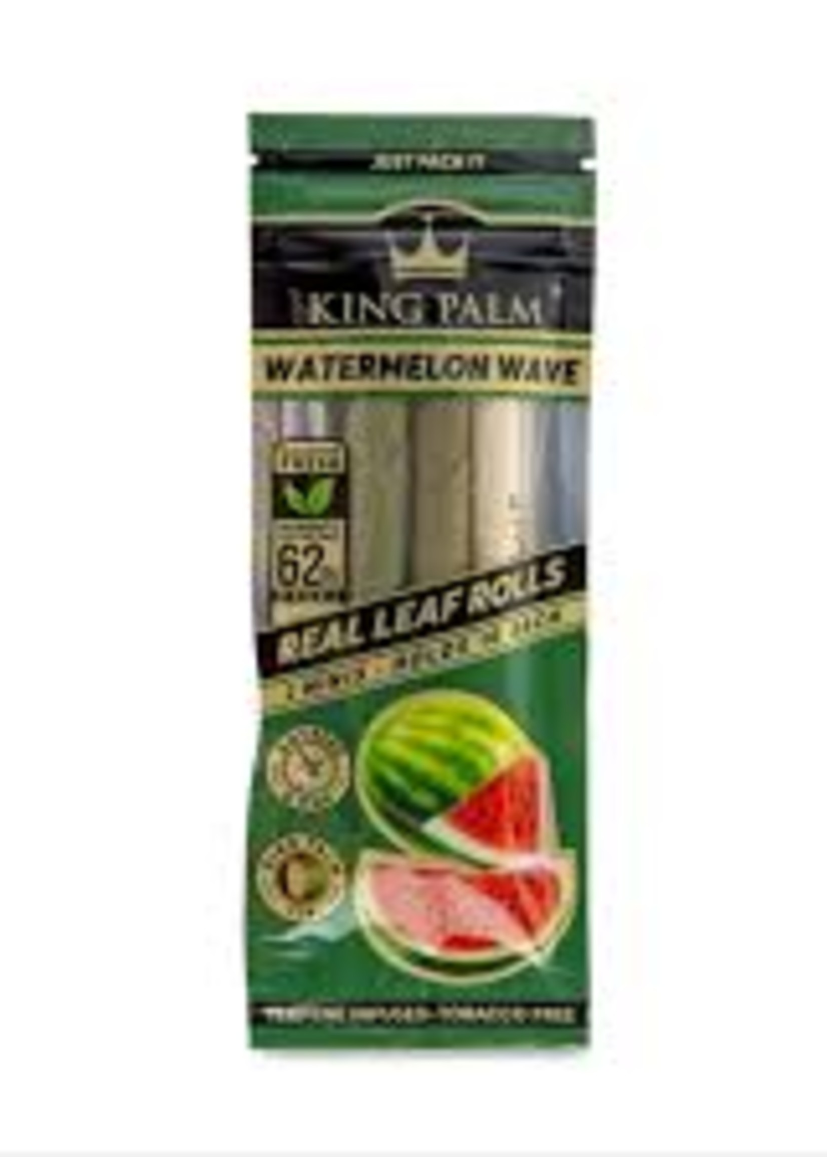 King Palm King Palm Mini Size 2pk - Wavy Watermelon