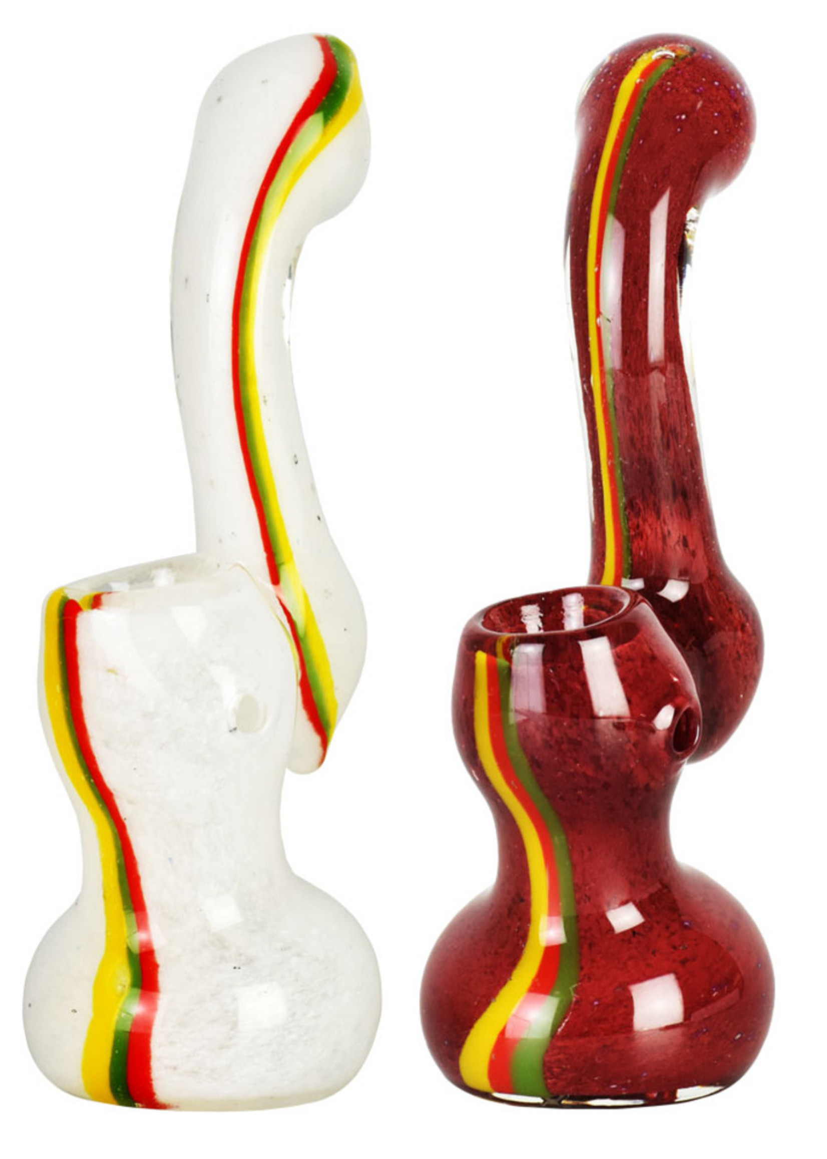 Extra Mini Bubbler Glass Pipe - 4" - #9682