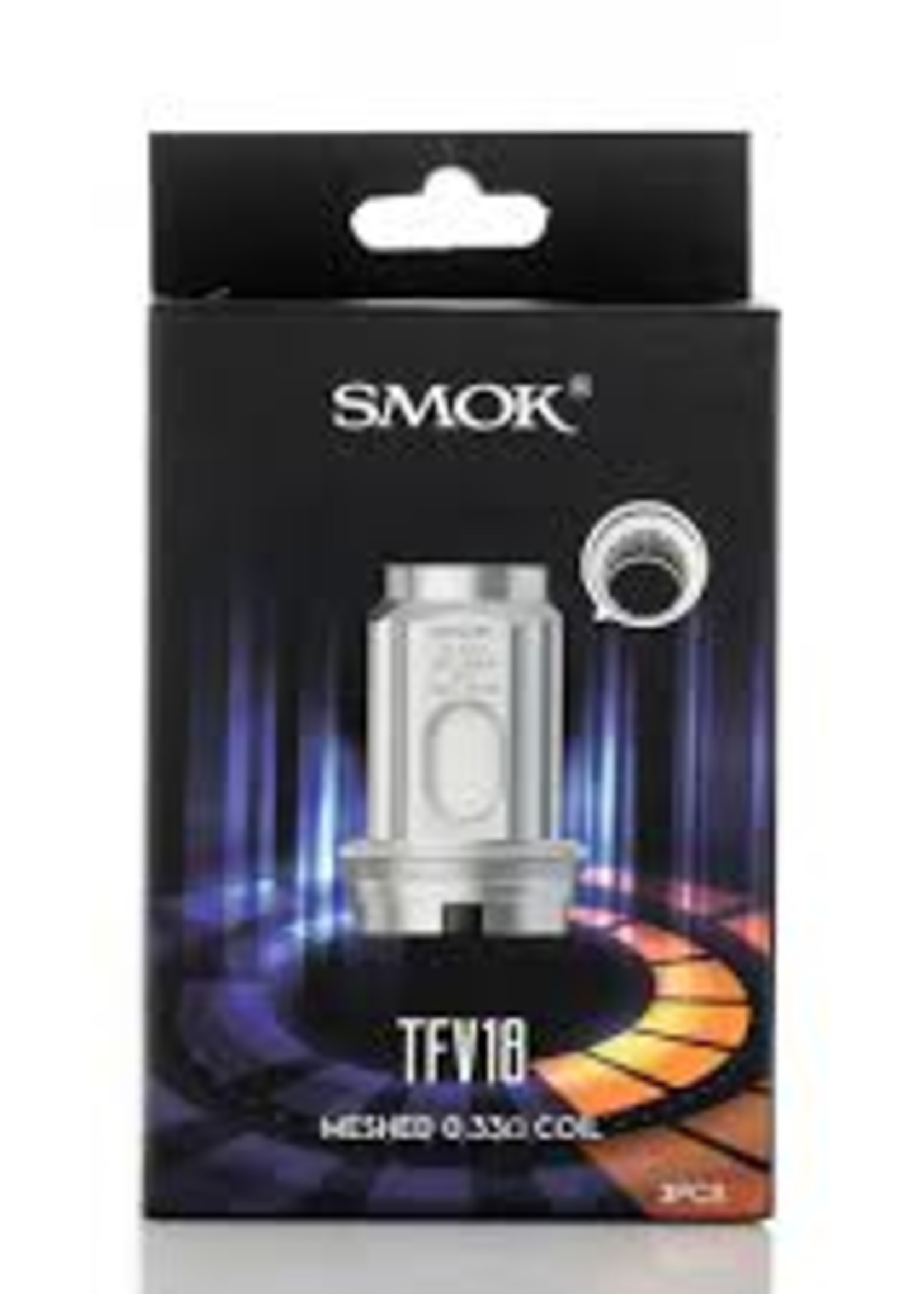 Smok SMOK TFV18 Replacement Coils - Pack of 3 - Dual Mesh 0.15 ohm