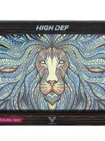 V Syndicate TRIBAL LION 3D HIGH DEF WOOD ROLLIN' TRAY - SMALL