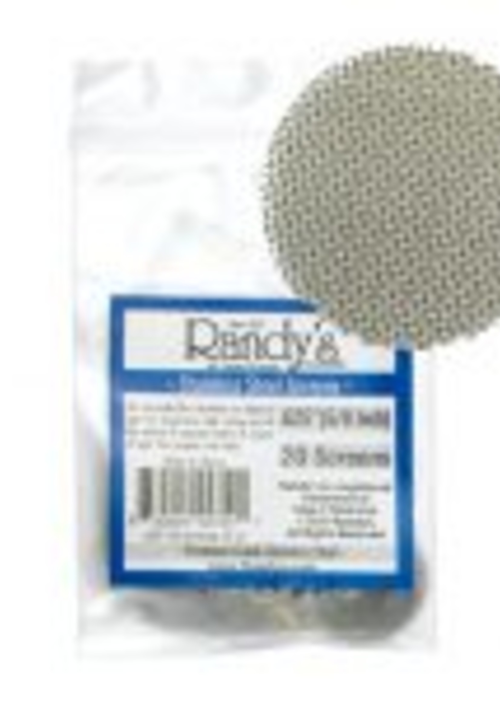 Randy's Randy's Screens Stainless .625" - 20pk - #9894