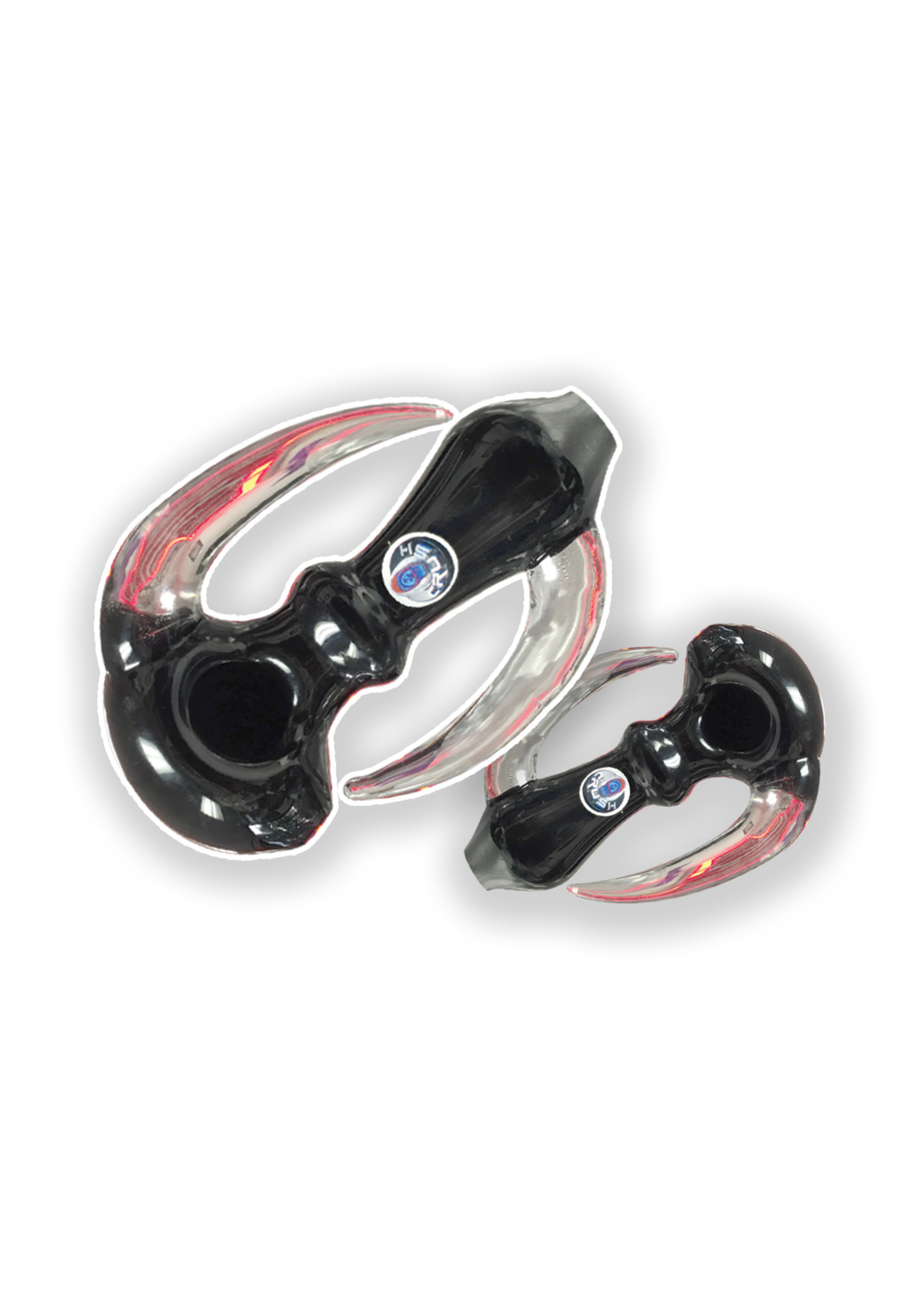Crush Glass Crush Saber Tooth Pipes - #9895