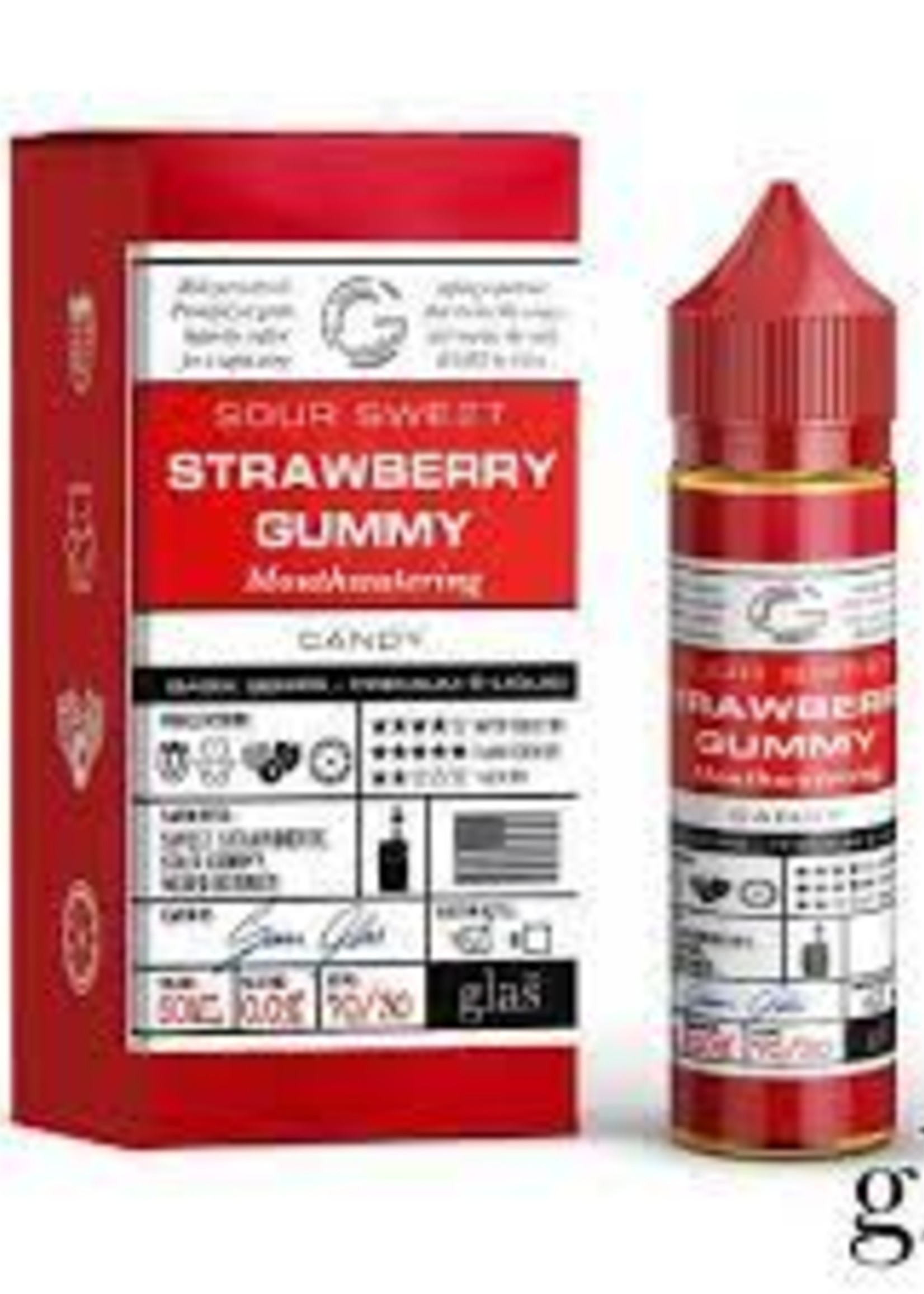 Basix Basix by Glas E-liquid 60mL 3mg - Strawberry Gummy