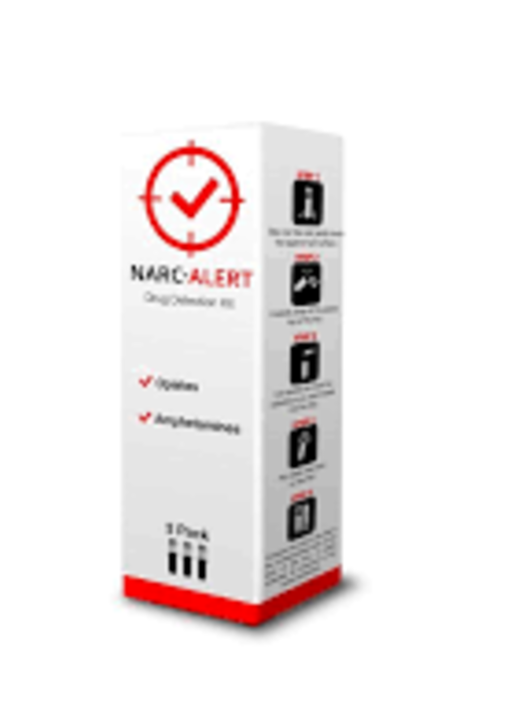 Rescue Narc-Alert Drug Detection Kit - Opiates / Amphetamines