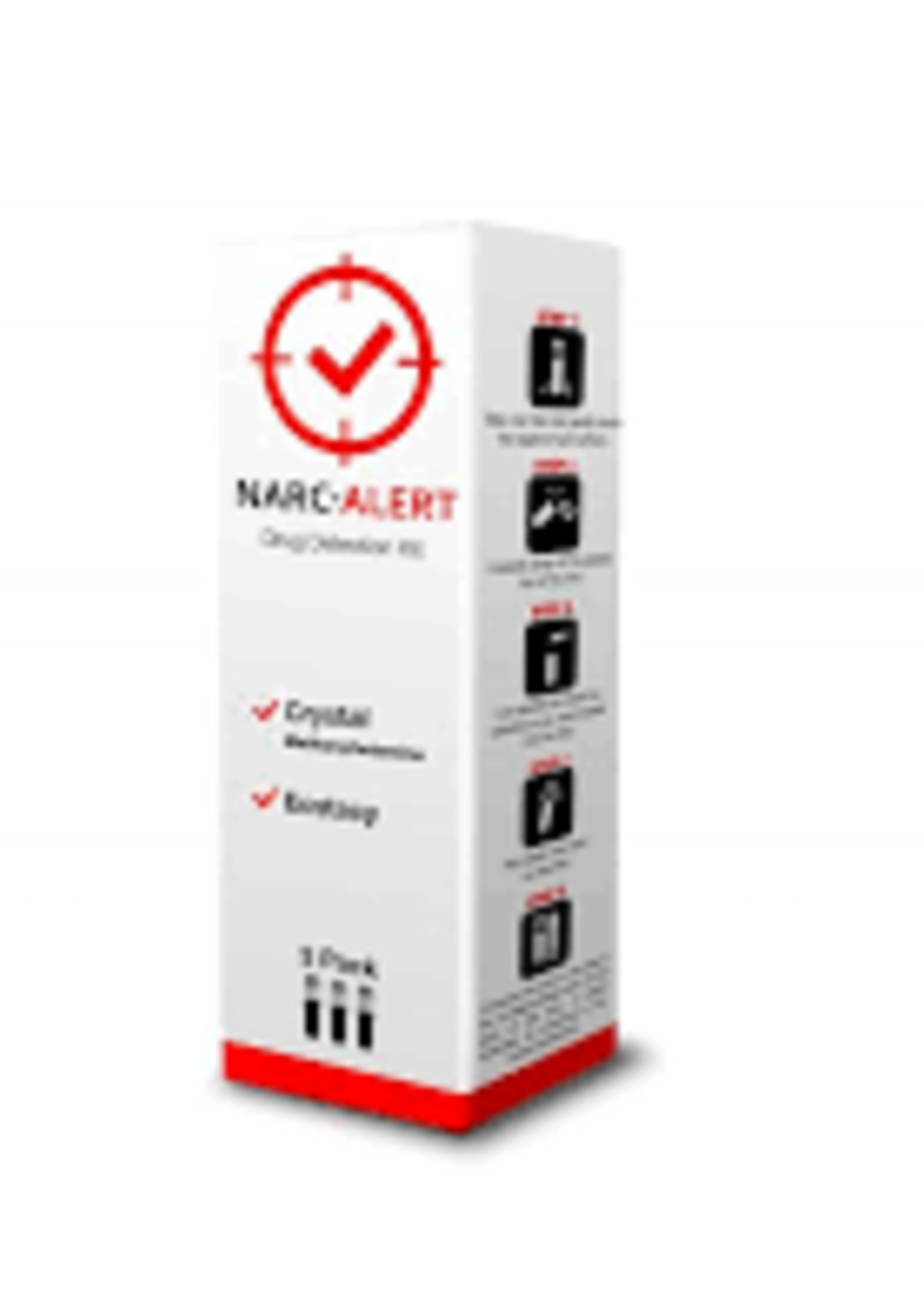 Rescue Narc-Alert Drug Detection Kit - Crystal Meth / Ecstasy