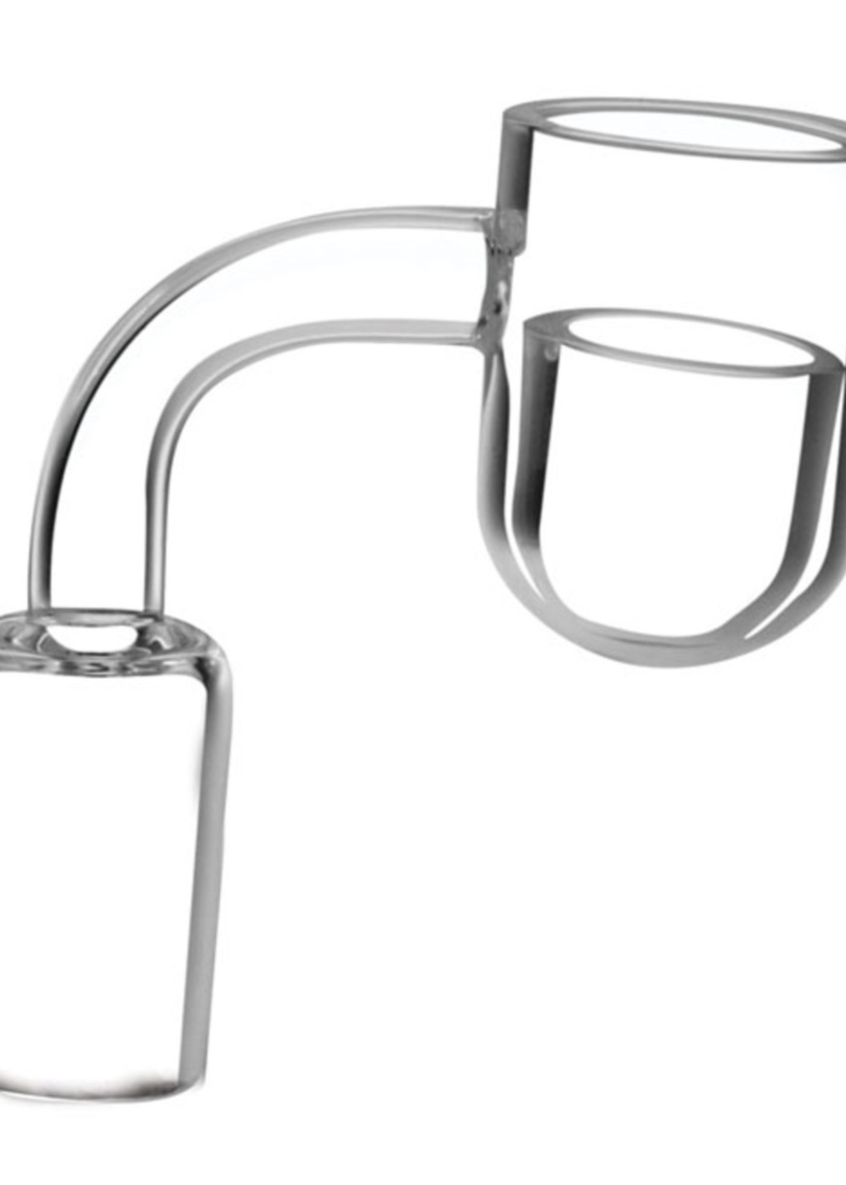 Unbranded Rounded Bucket Banger w/ Quartz Insert - 14mm Male - #0263