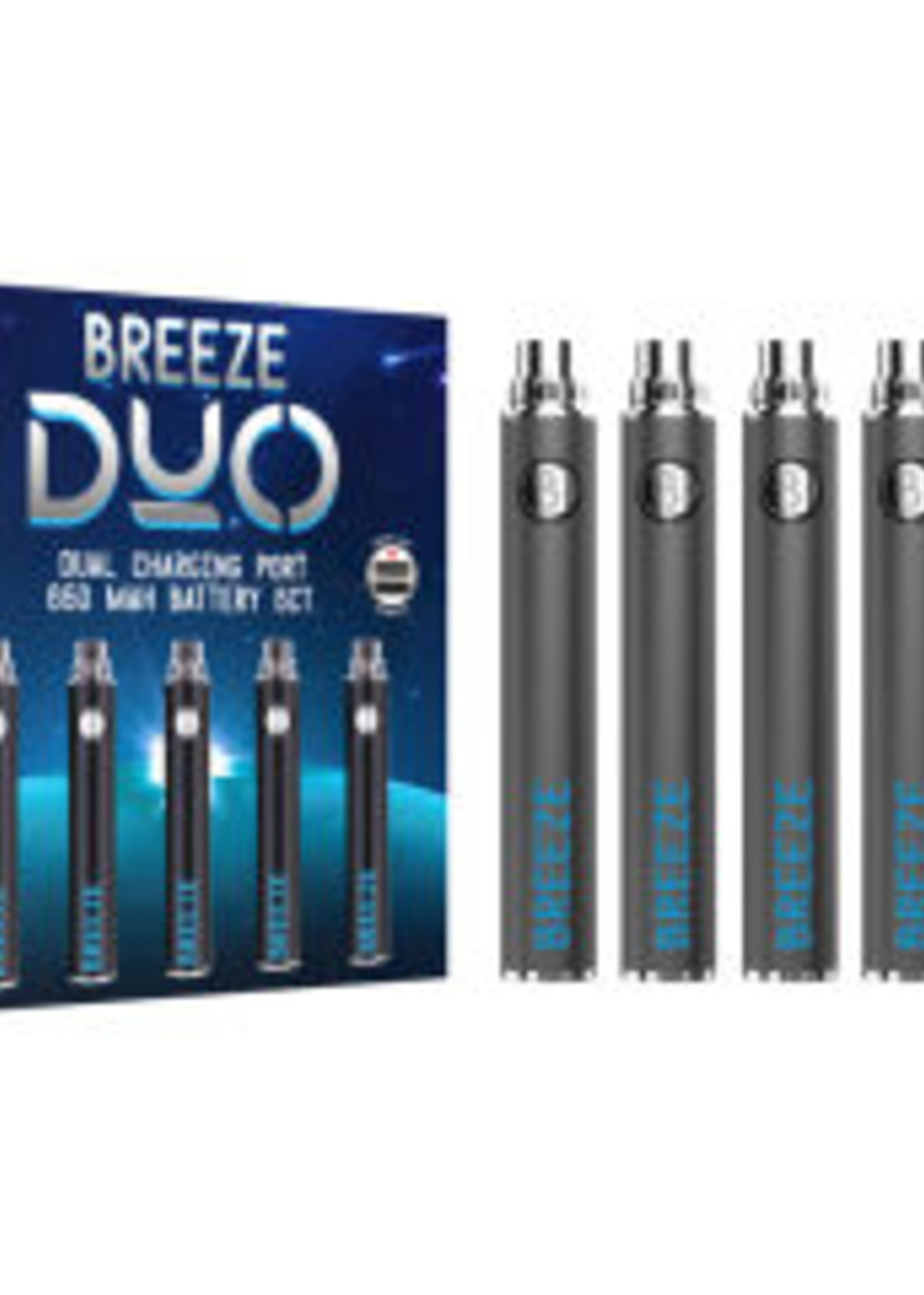 Breeze Breeze Duo 650Mah Battery - 5pk BOX - #9158