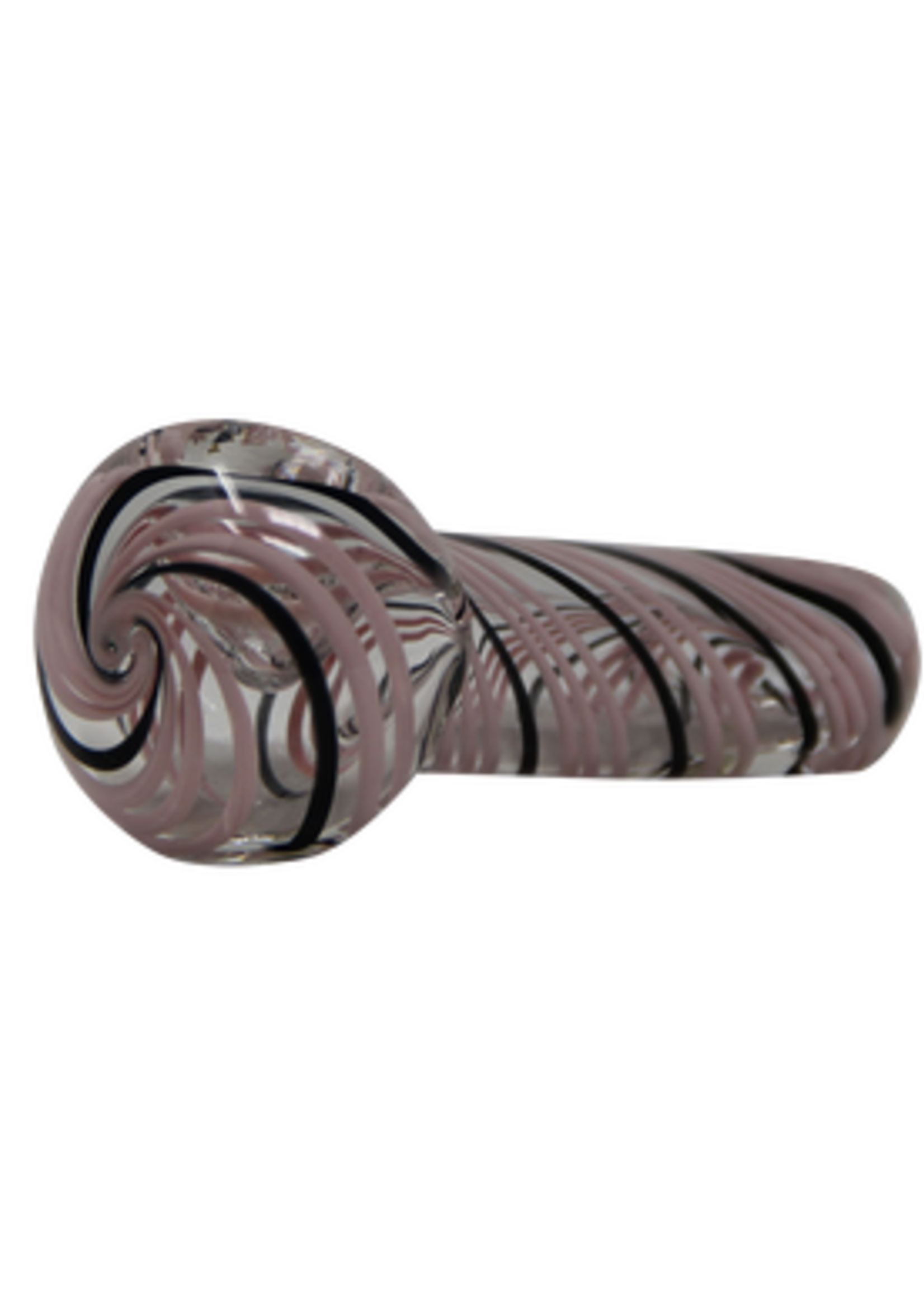 Sci Fi Sci Fi 4" Glass Hand Pipe With Stripes - #0743