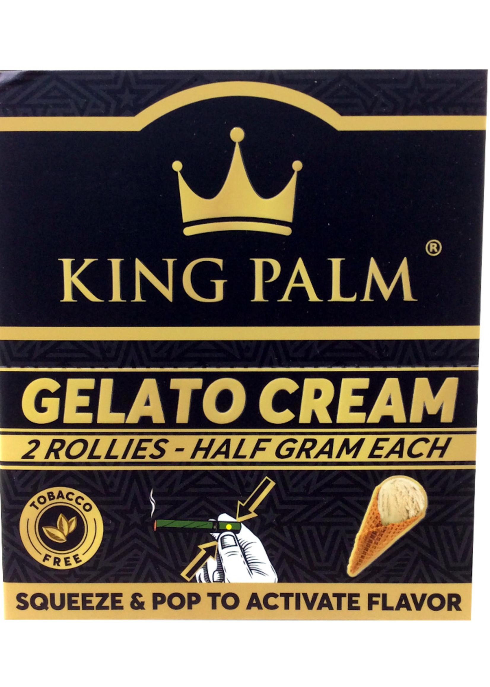 King Palm King Palm Rollies 2pk - Gelato Cream