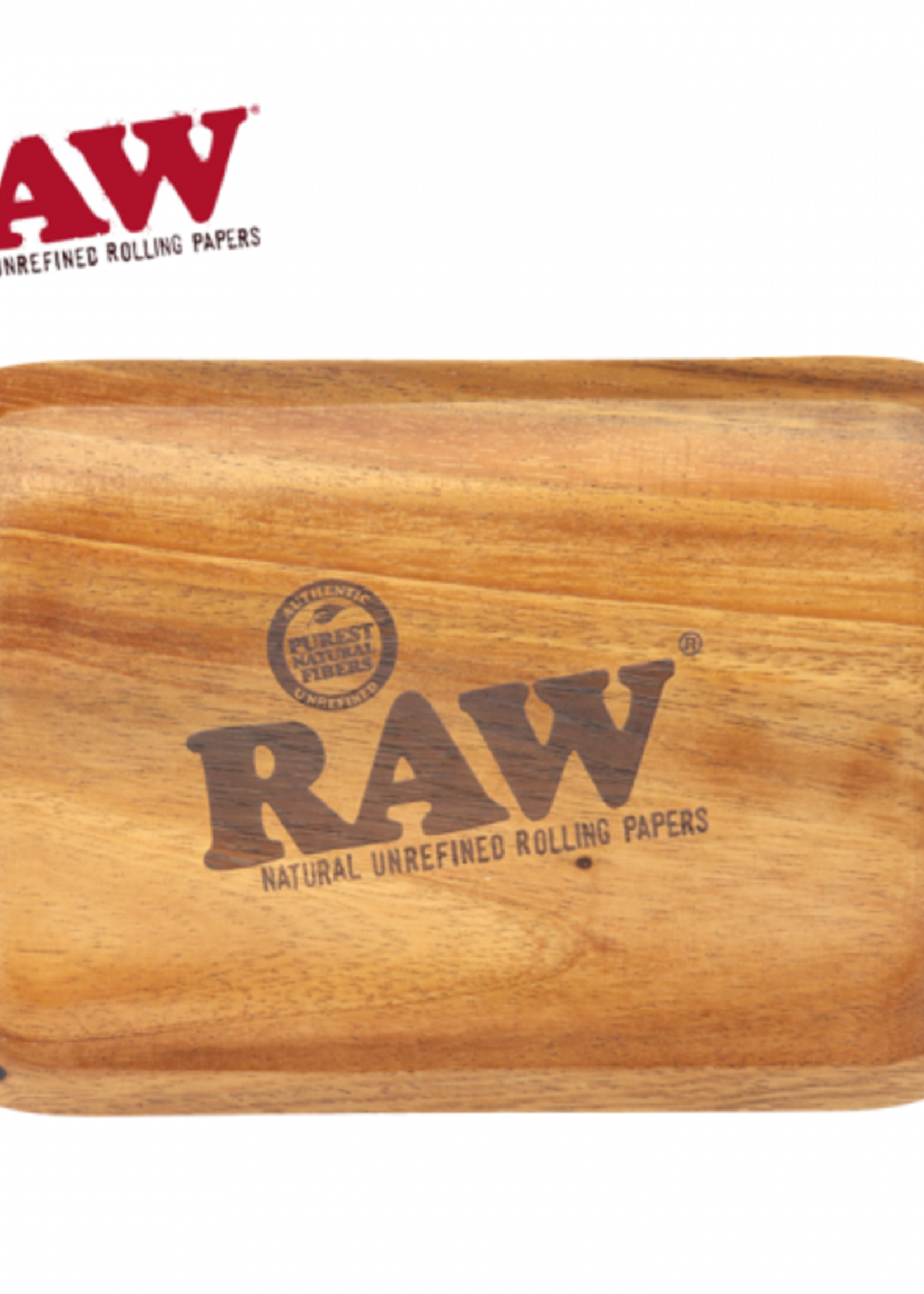 Raw RAW Mahogany Wood Tray