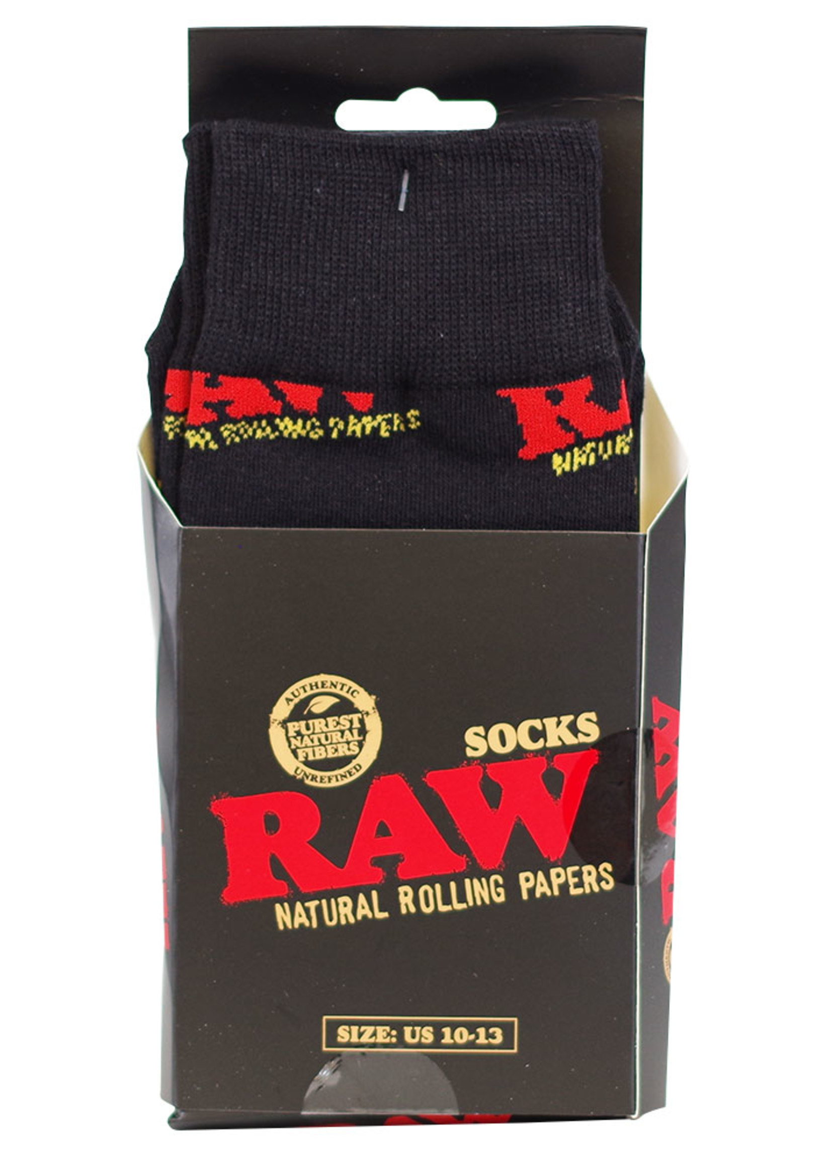 Raw Raw Black Socks Pair