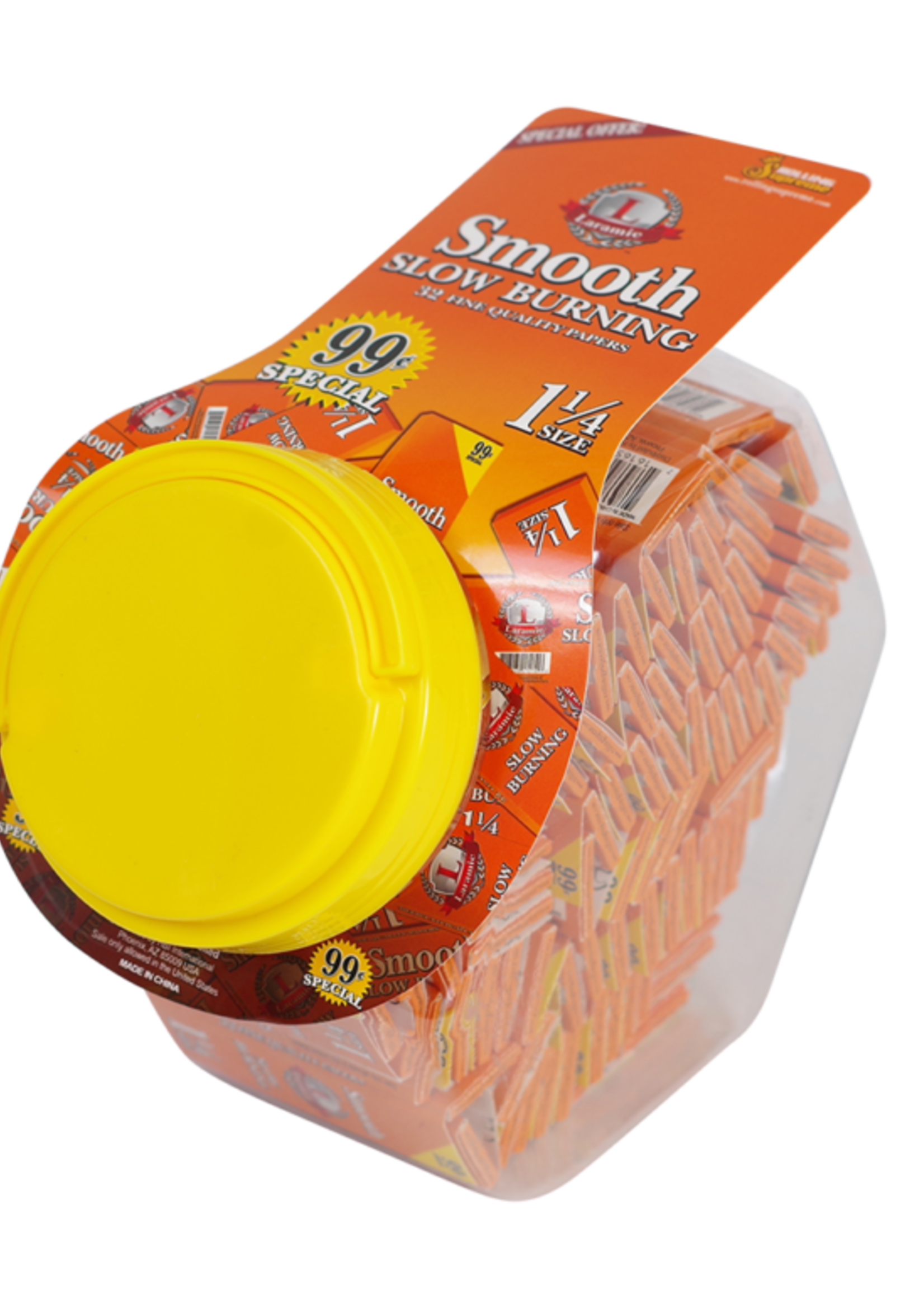 Laramie Smooth Slow Papers 1 1/4 Size