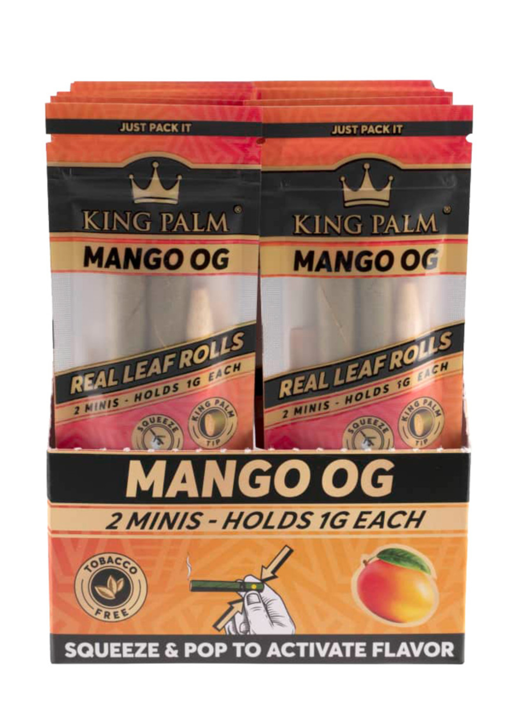 King Palm King Palm Mini Size 2pk - Mango OG
