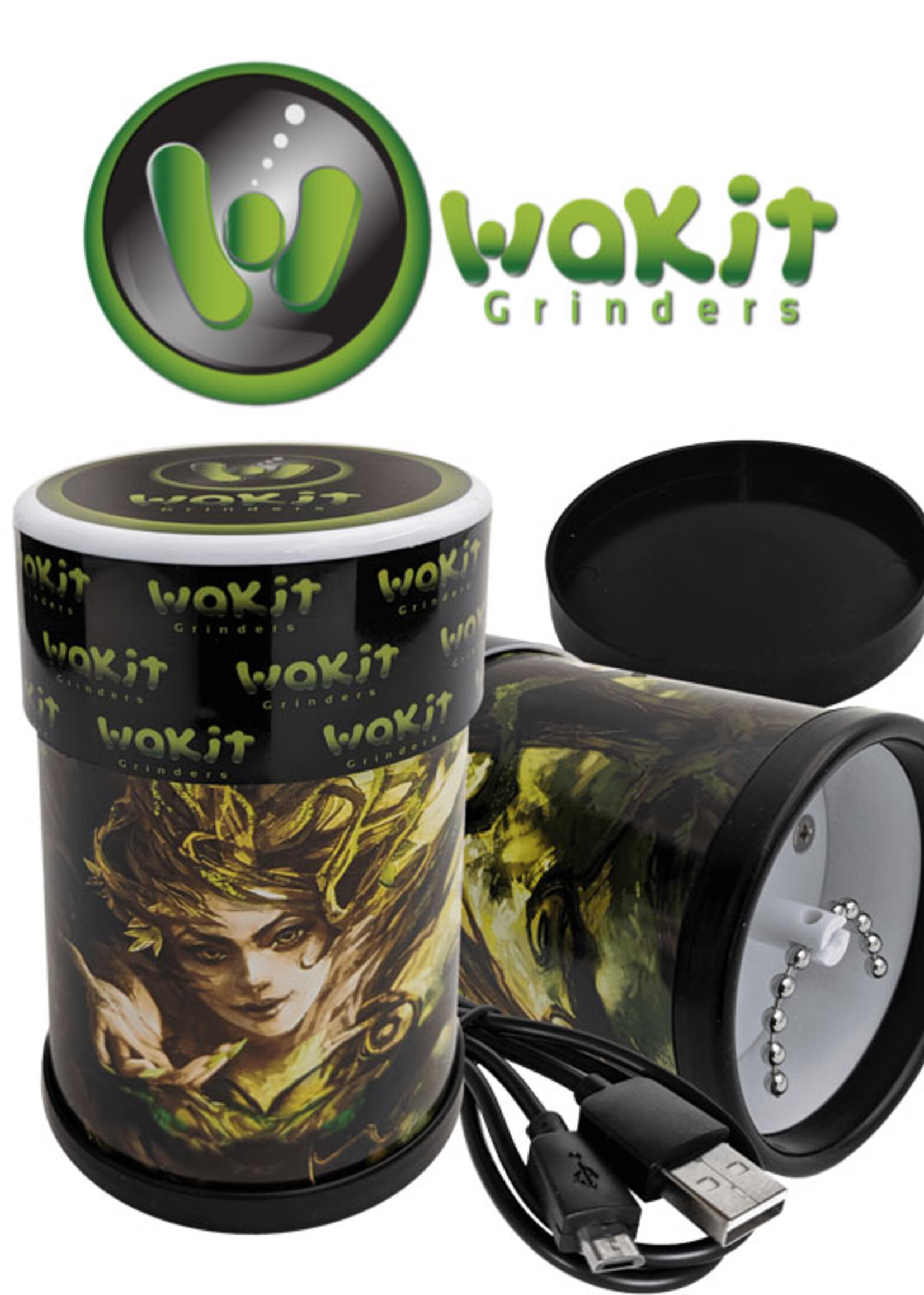 Wakit â€“ Electric Herb Grinder Kit