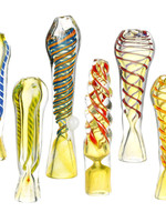 3"-4" Classic Glass Chillum Assorted Styles #1173
