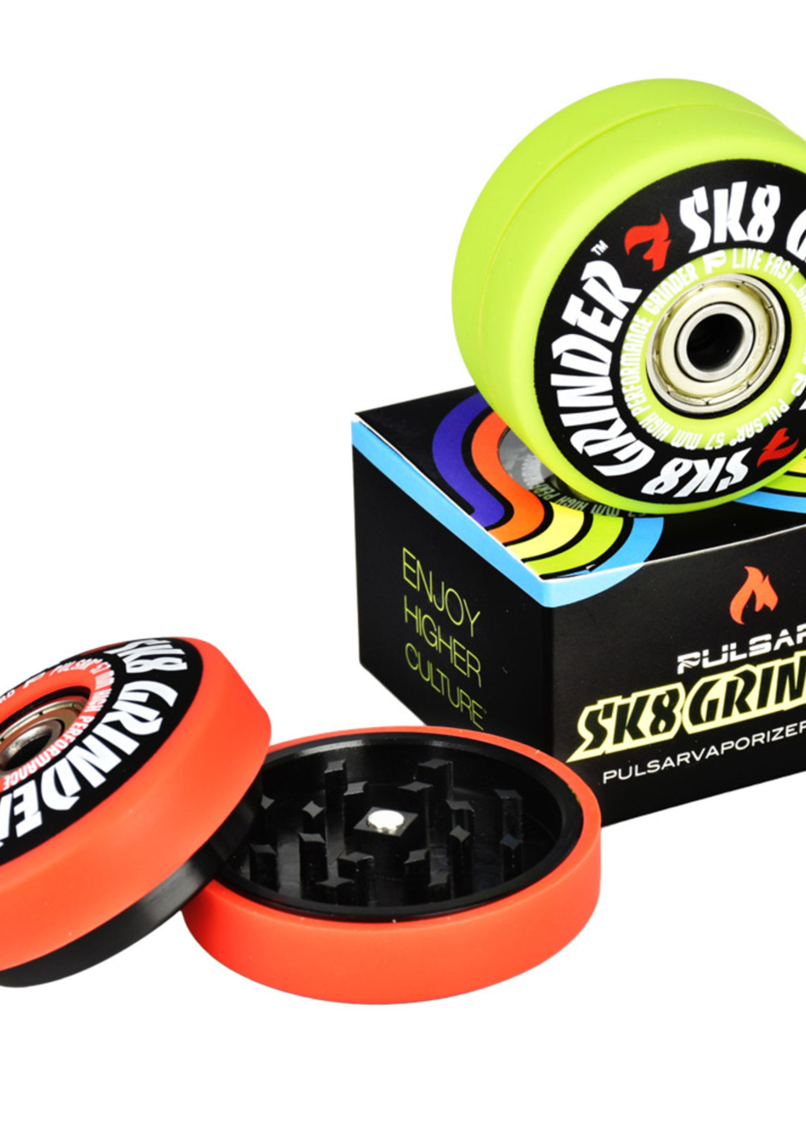 Pulsar Pulsar SK8 Grinder | 3pc | 2.2" - #1234
