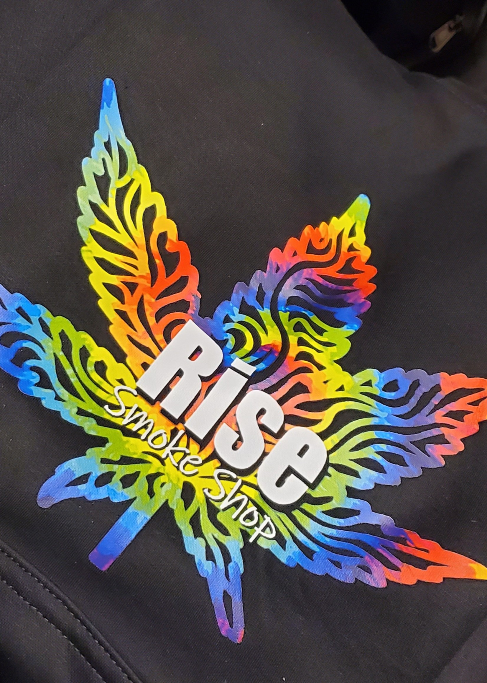 Rise Tie Dye Leaf Hoodie - #1314