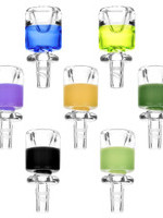 Pulsar Colored Herb Slide - Colors Vary - 10mm - #1386