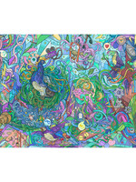 Pulsar Mechanical Birdhouse Tapestry | 55" x 83" - #1389