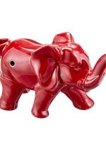 Ceramic Elephant Hand Pipe - #1496