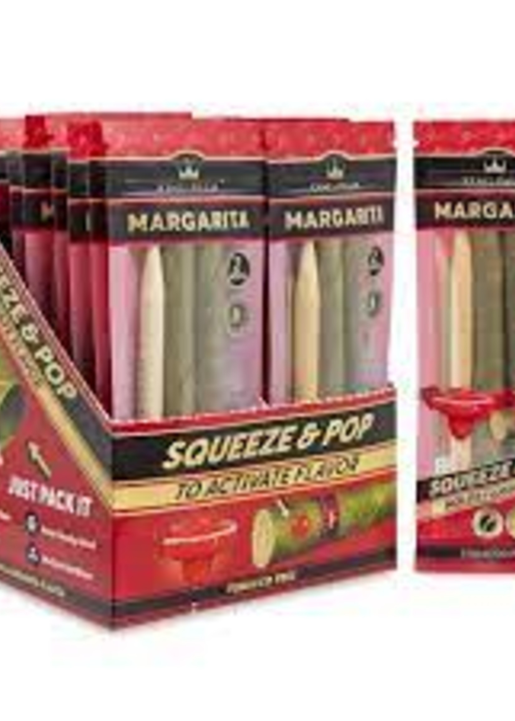 King Palm 2pk SLIM Size Flavored Wraps - Margarita