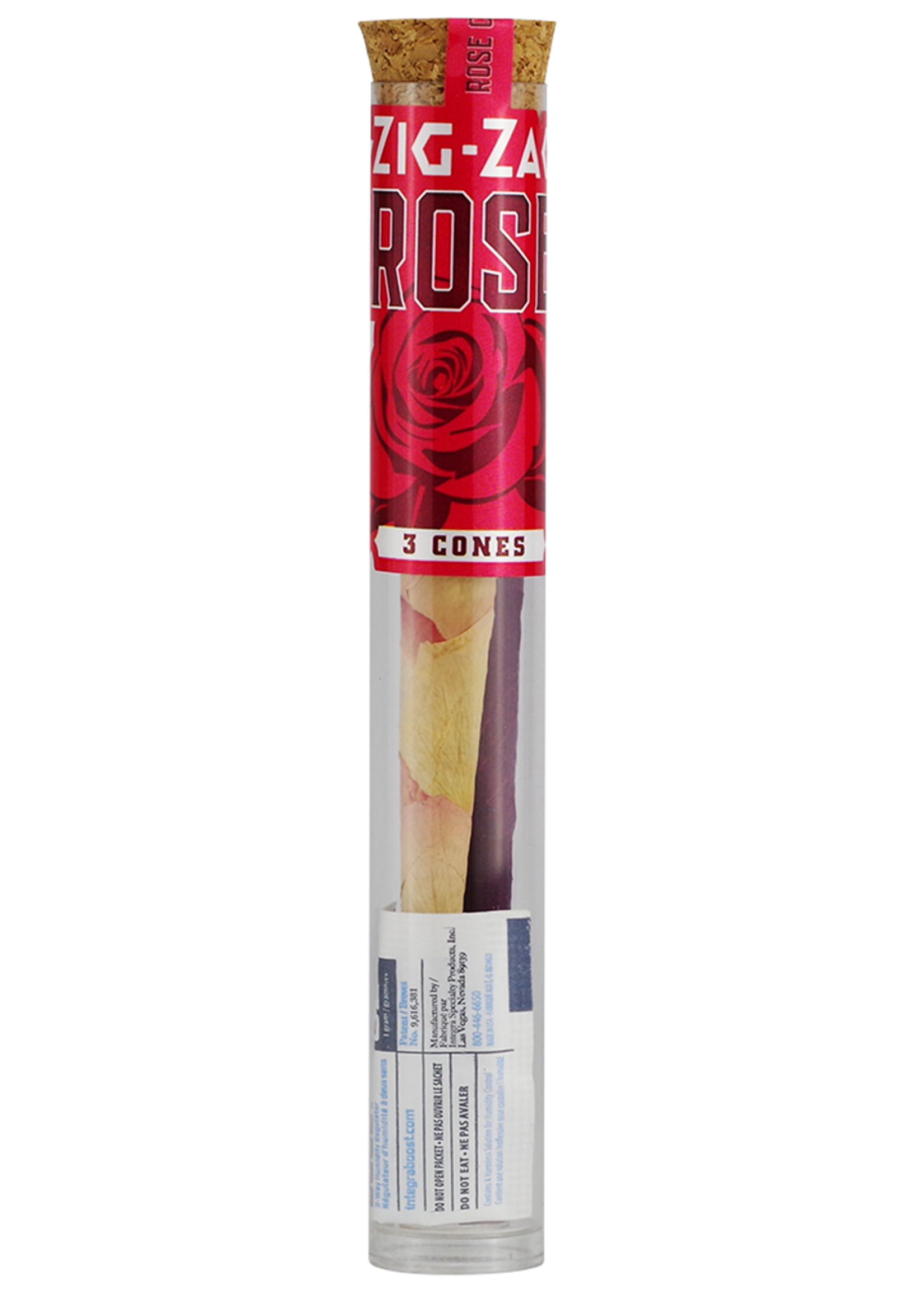 Zig Zag Premium Rose Cones 3pk