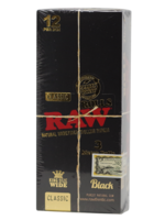 Raw Raw Black Classic Rolls King Size Wide Papers