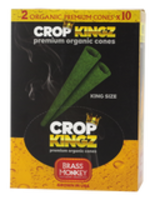 Crop Kingz Crop Kingz Premium Organic CONES - King Size 2 Per Pack - Sizzurp