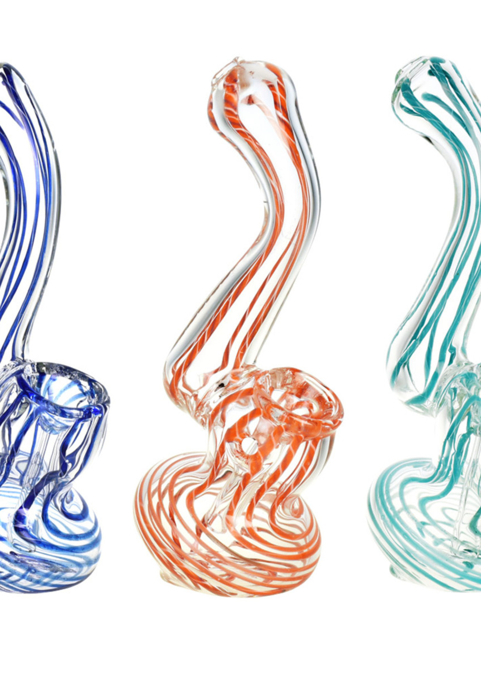 Extra Mini Bubbler Glass Pipe - 4" - #9682