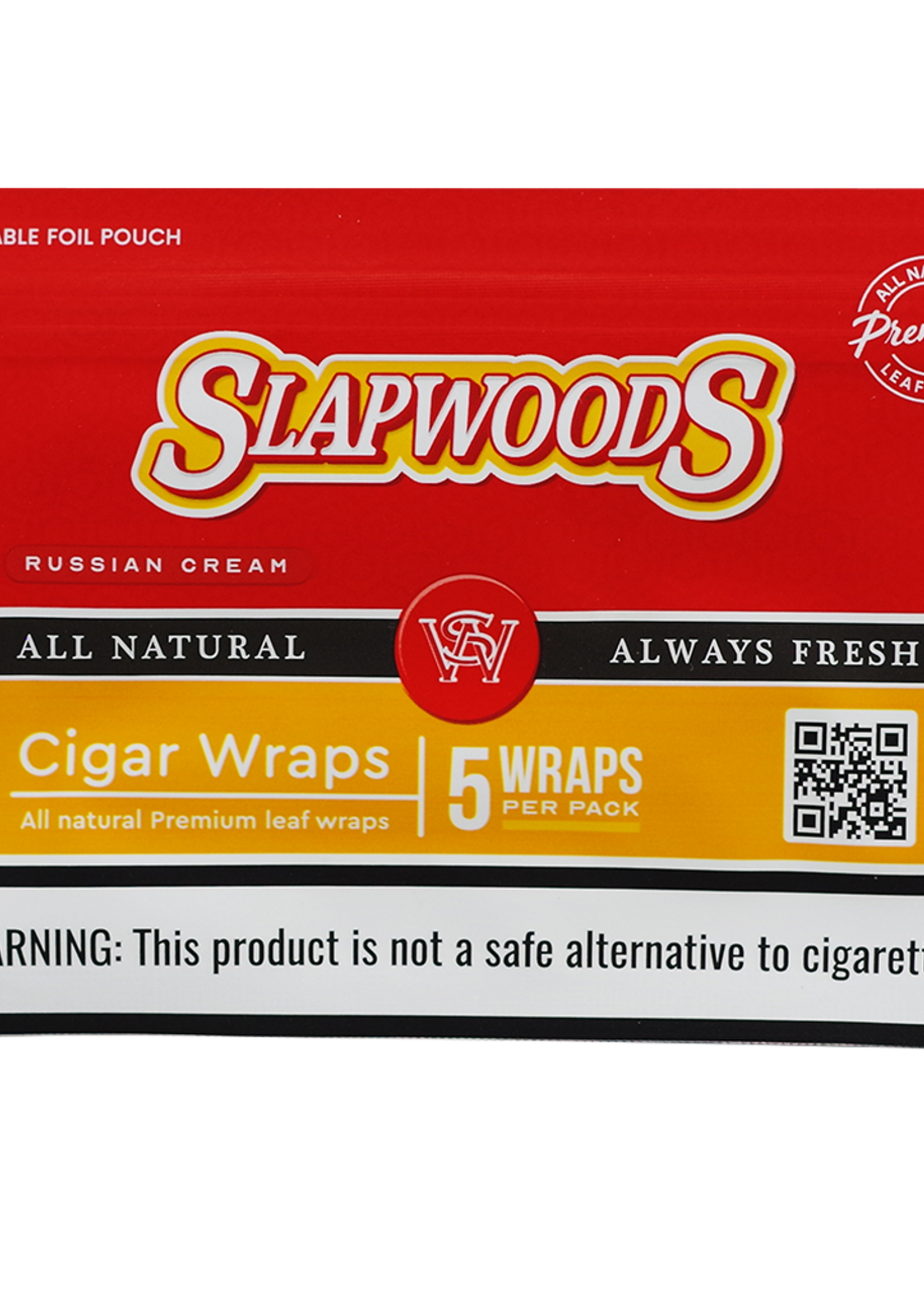 Slapwoods Cigar Wraps Russian Cream 5pk