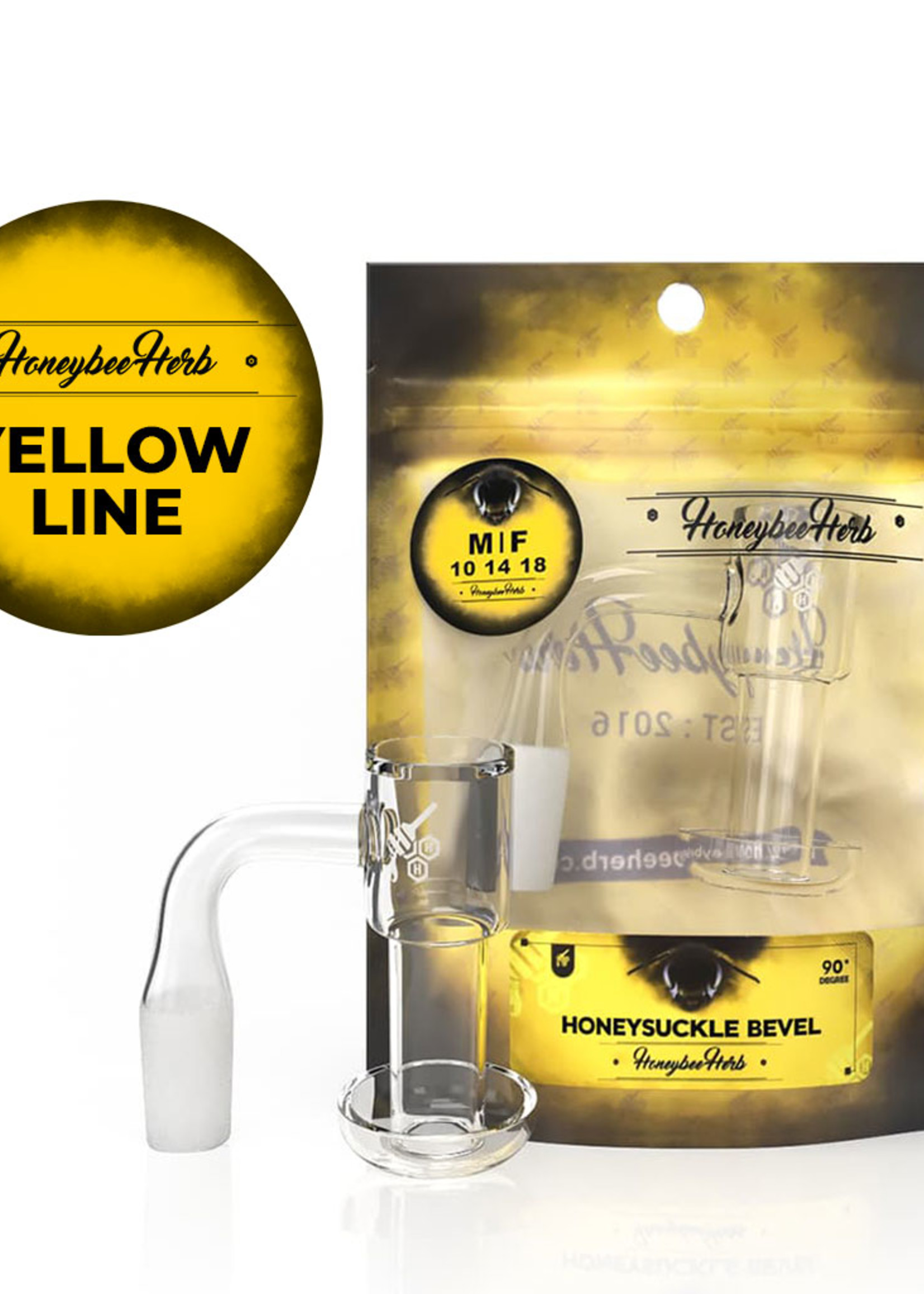 Honybee Huneysuckle Bevel Banger - 14mm F 90°