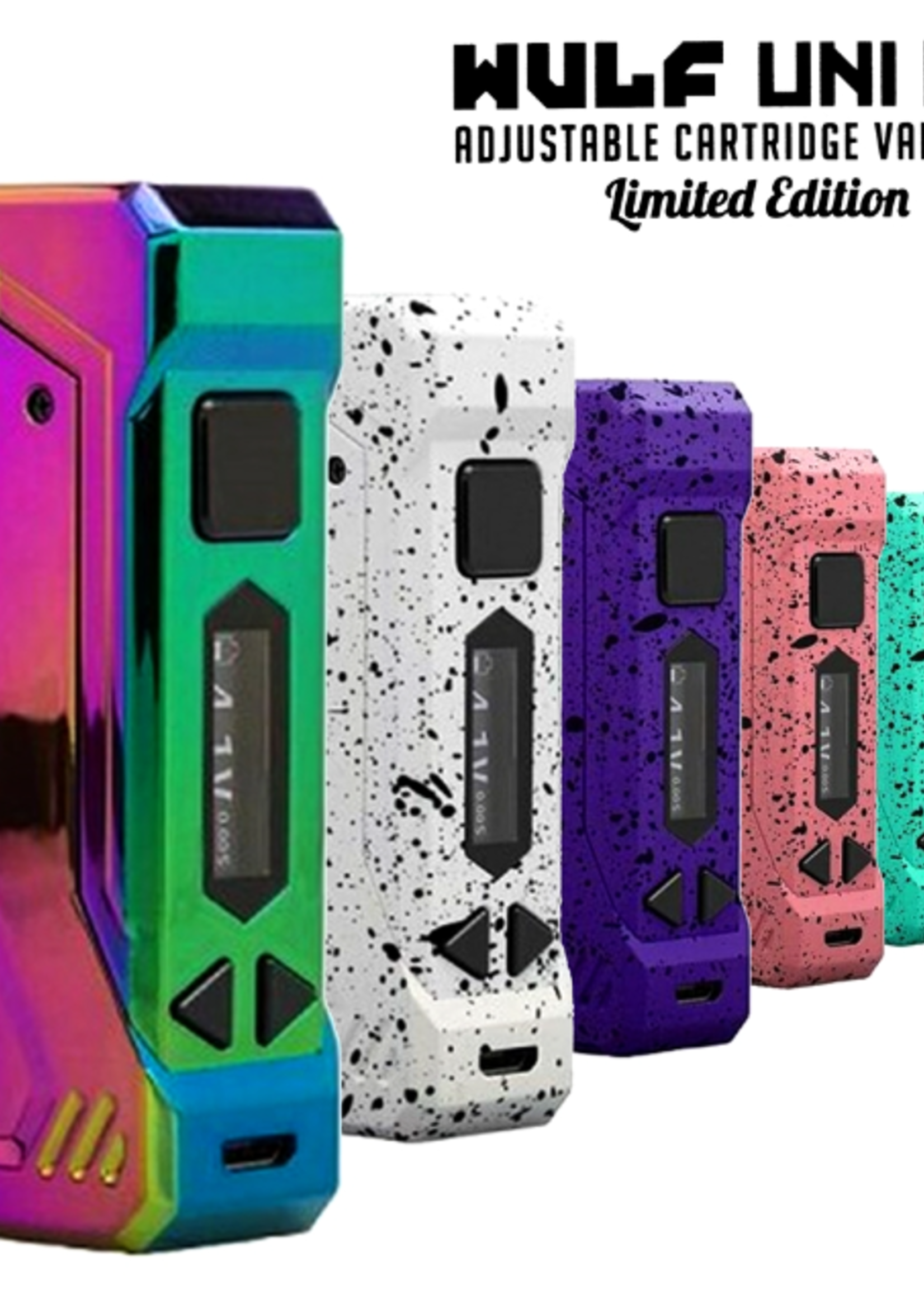 Yocan Wulf UNI Pro Adjustable Cartridge Vaporizer Mod Powered By Yocan - Limited Edition