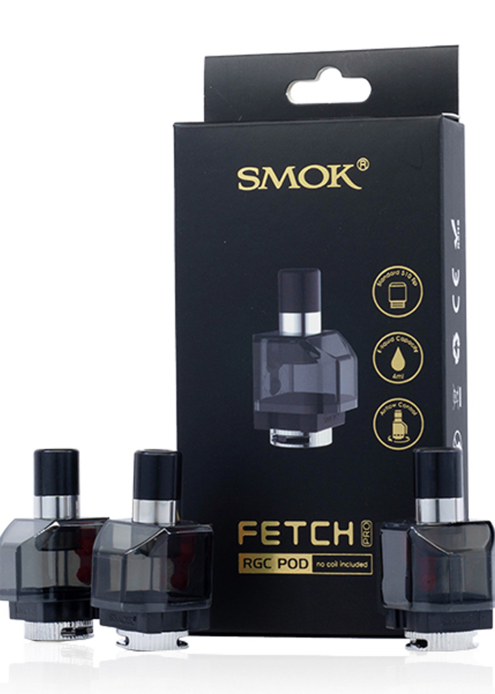 Smok Smok Fetch Pro Empty RGC Pods - 3pk BOX