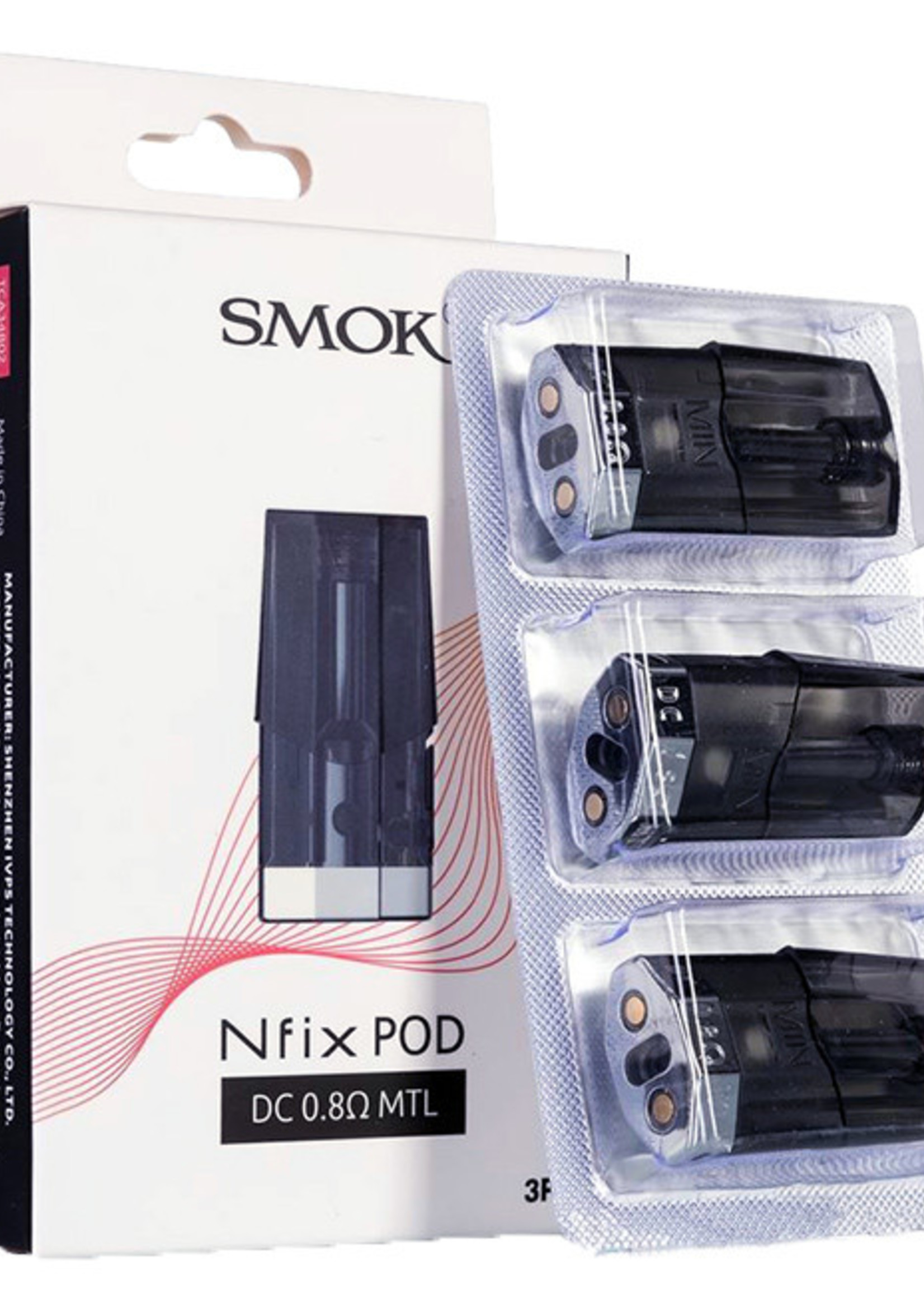 Smok Smok Nfix Pod DC 0.8ohm MTL - 3PK BOX