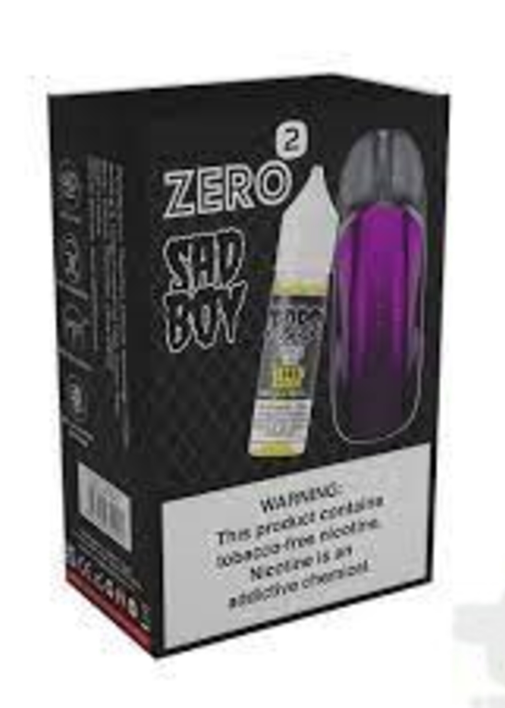 Vaporesso Vaporesso Zero 2 800mAh Pod System + 16ml Salt Juice | Black Purple (Sad Boy)