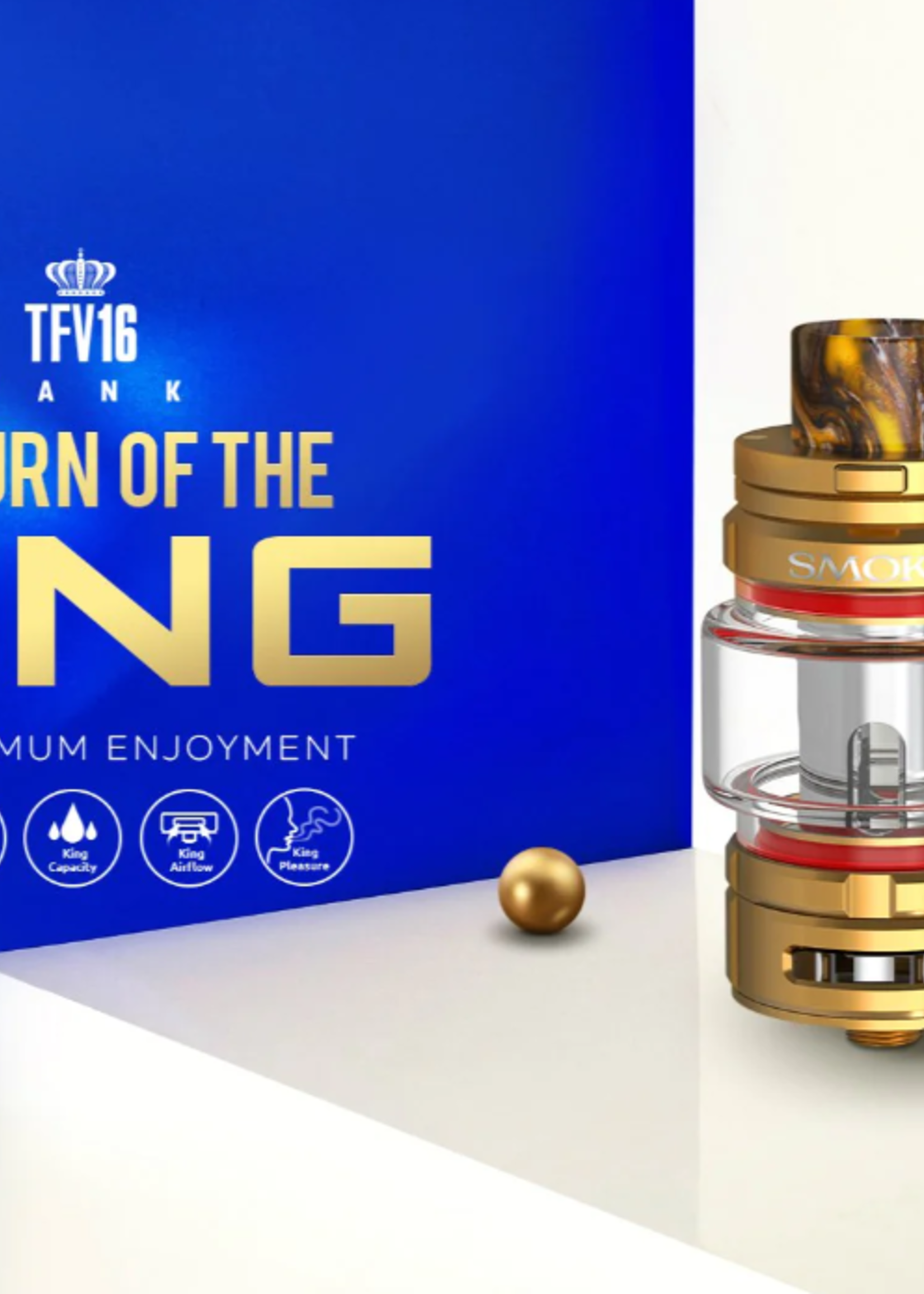 Smok SMOK TFV16 RETURN OF THE KING 9ML SUB-OHM TANK