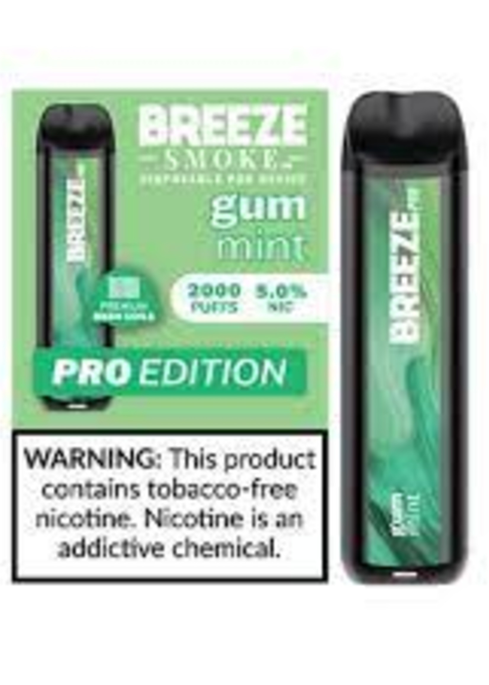 Breeze Pro Breeze Pro Disposable - Gum Mint