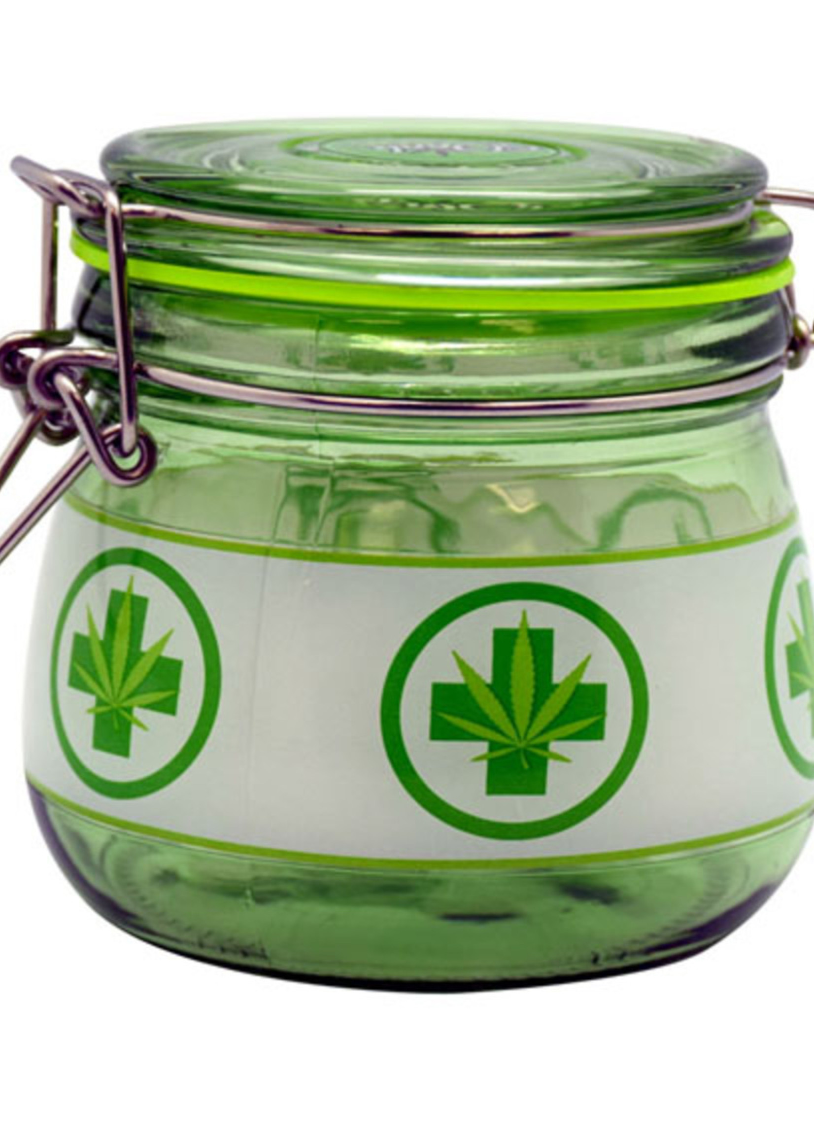 Glass Airtight Jar Large - #6079