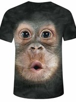 Big Face Baby Orangutan Medium T Shirt