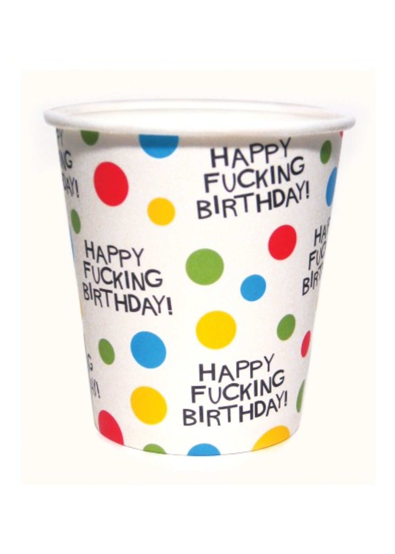 LG X-Rated Birthday Party Cups 8 Count
