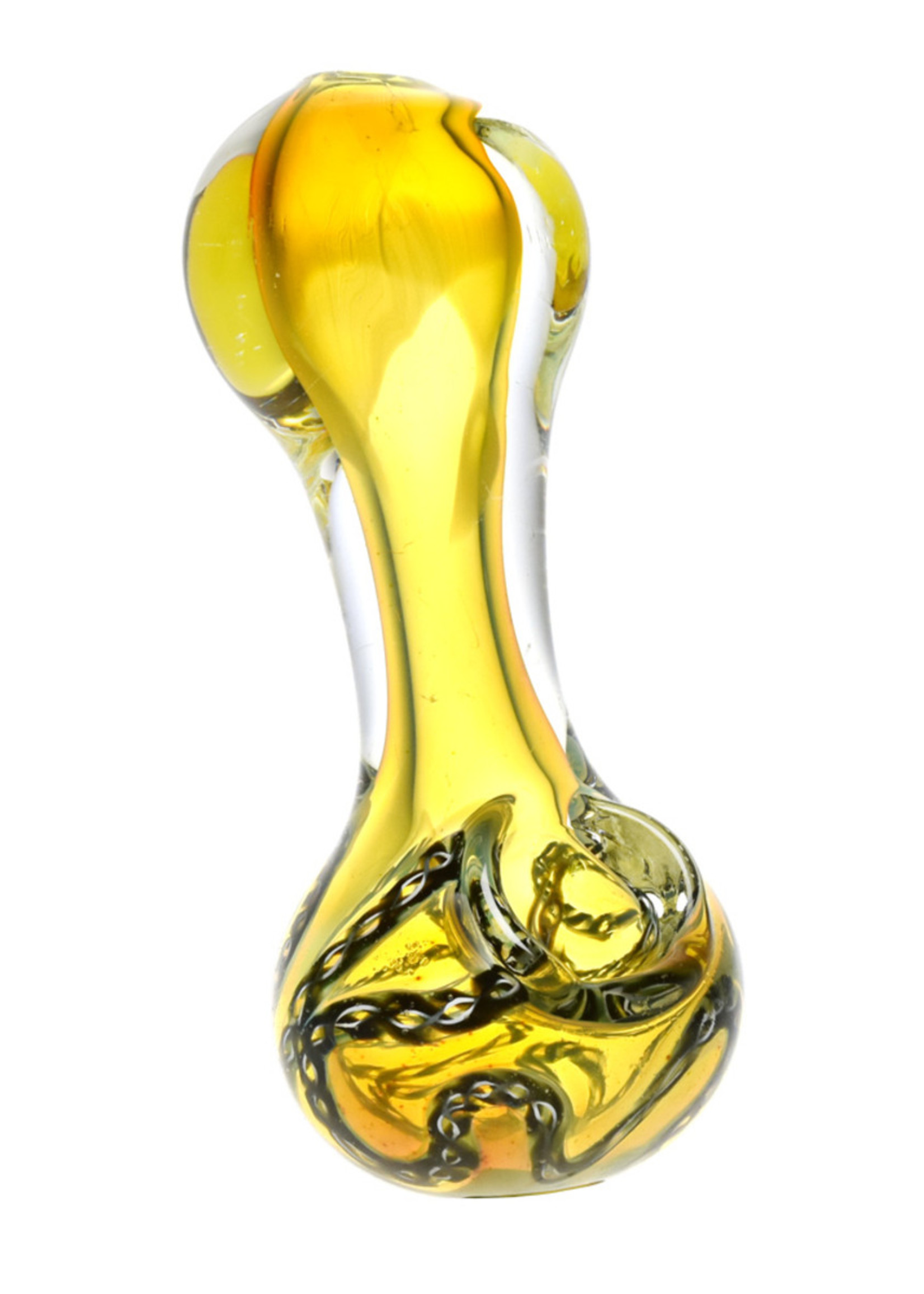 Chains of Binding Glass Hand Pipe | 4" - #2668