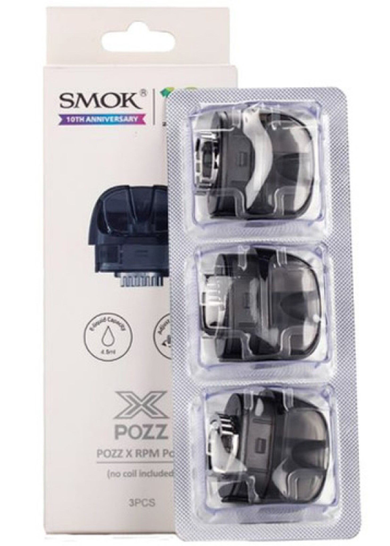 Smok Smok Pozz X Empty Pods 4.5mL - 3PK BOX