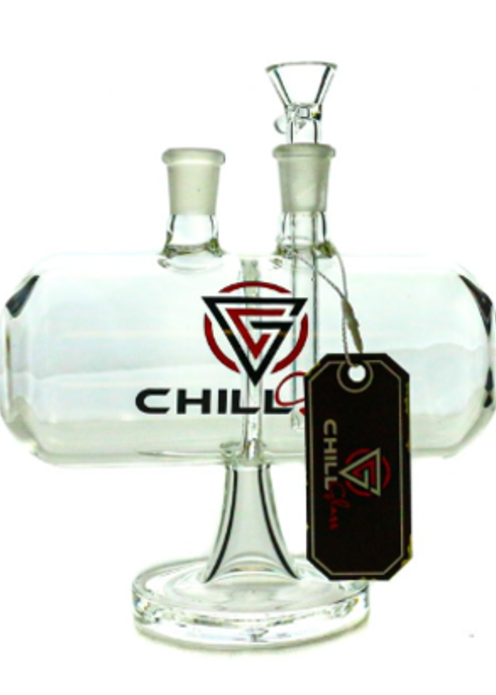Chill Glass 8" CHILL GRAVITY WATER PIPE 597GRM - #1230
