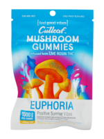 Cutleaf Cutleaf Euphoria Mushroom CBD Gummies 1000mg 8pk