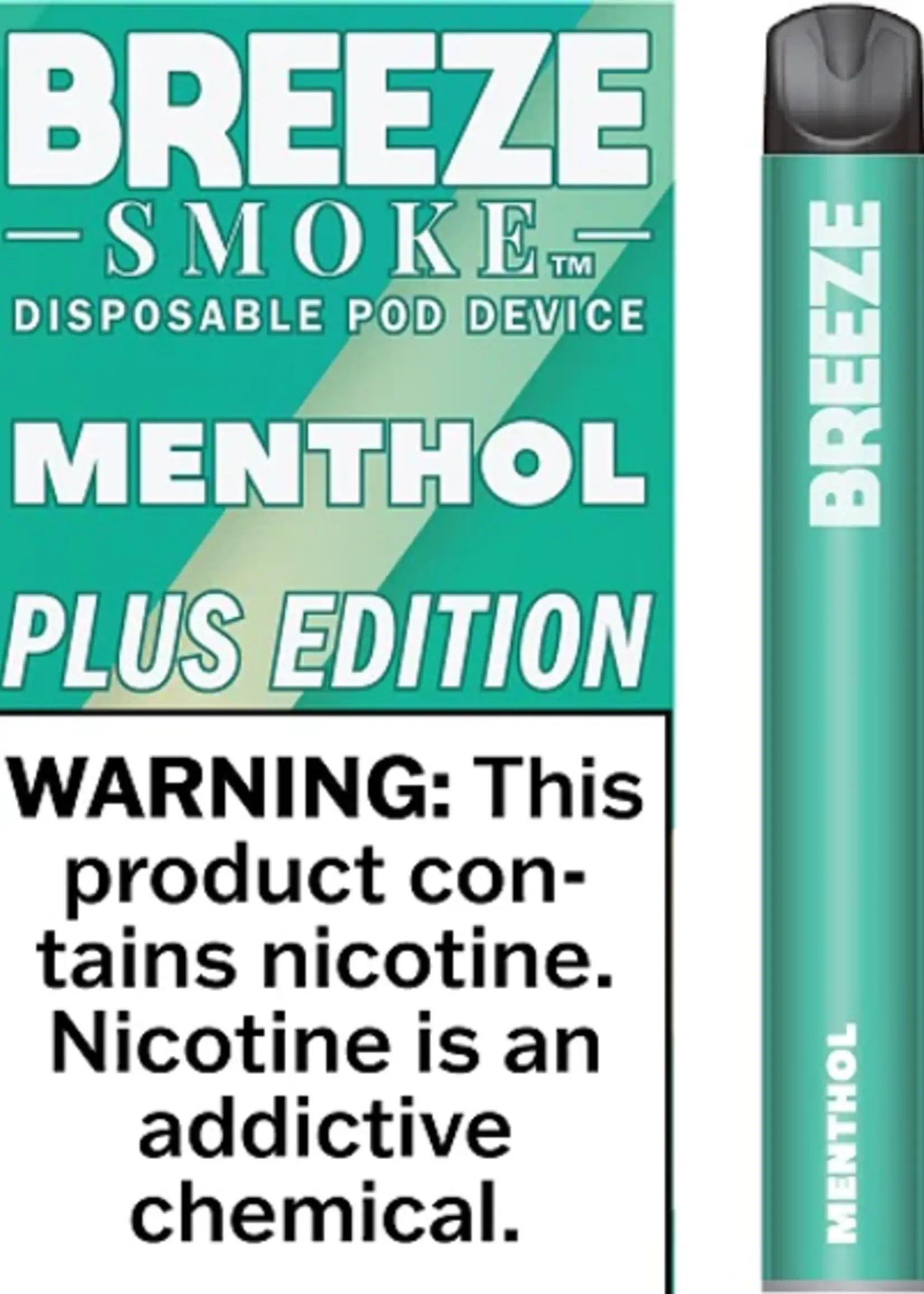 Breeze Breeze Plus Disposable - Menthol