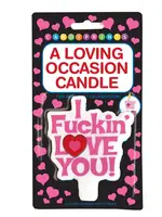 LG I Fuckin Love You Candle #IFLYC