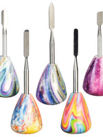 Trippy Bulbous Dab Tool | 3.75" | Asst Colors | 5pc Set