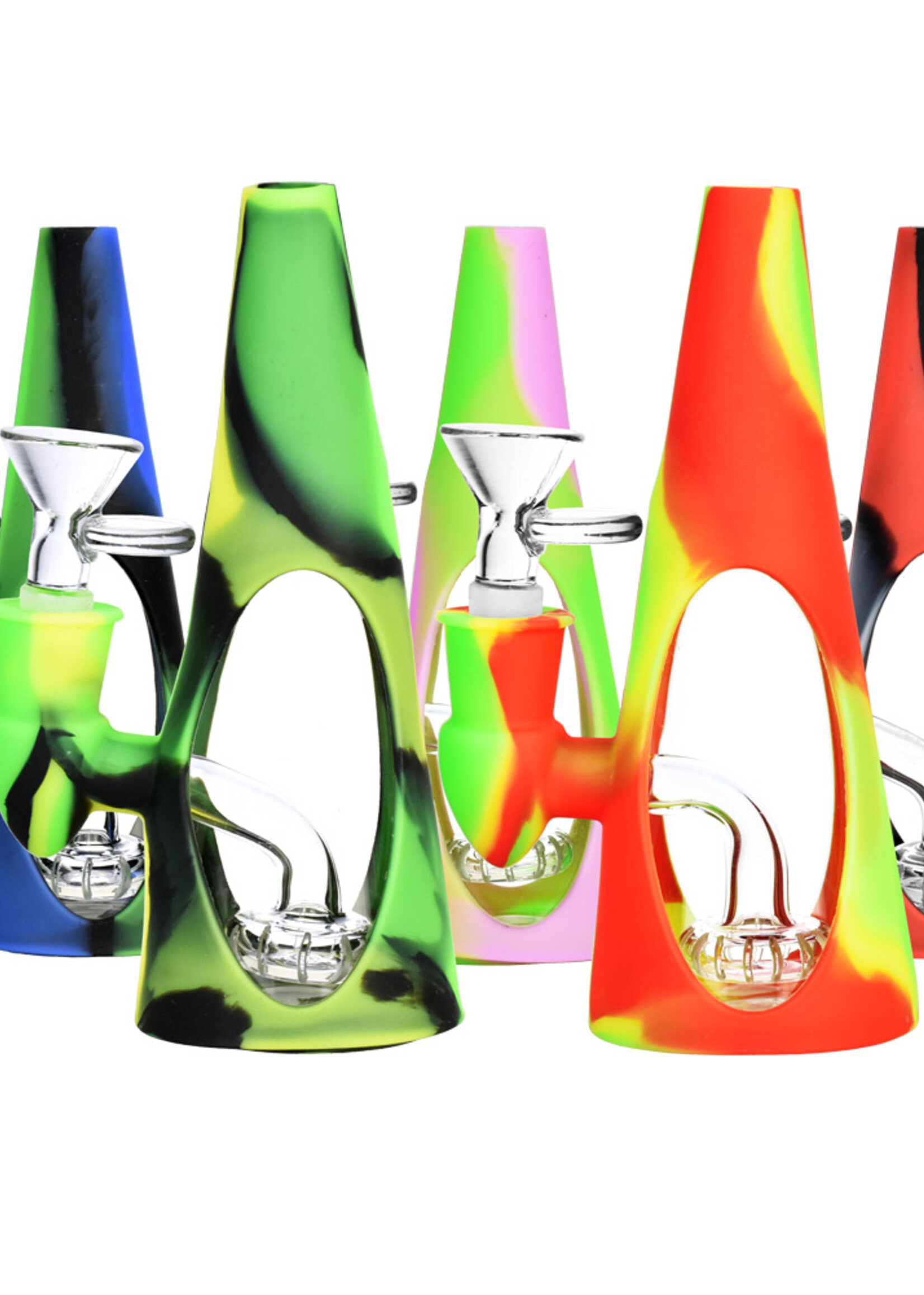 Copy of Pulsar Mini Travel Fixed Bowl Water Pipe | 4" | Colors Vary