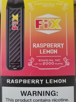 Fix Brand FIX - 50mg/ml 2000 Puff Disposable - Raspberry Lemon