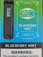 Fix Brand FIX - 50mg/ml 2000 Puff Disposable - Blueberry Mint